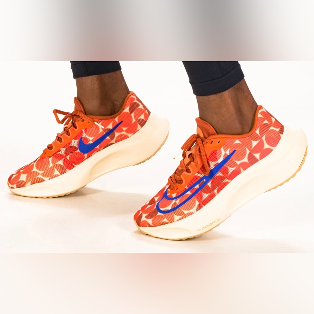Nike Zoom Fly 5 Premium Running Orange/Blue Athletic Men’s Sneakers Sz 7.5